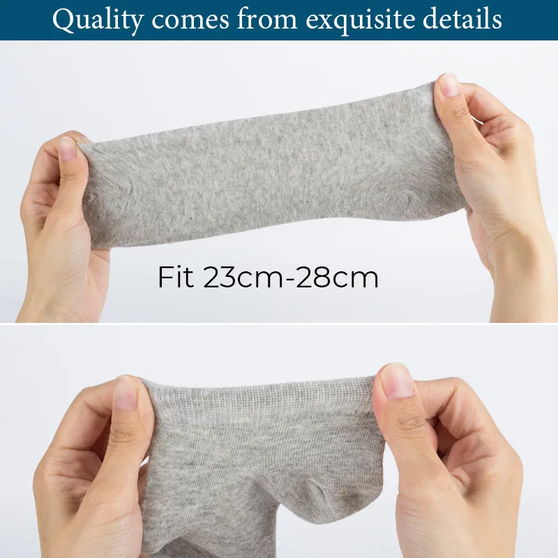 6Pairs Men Cotton Thin Breathable Socks