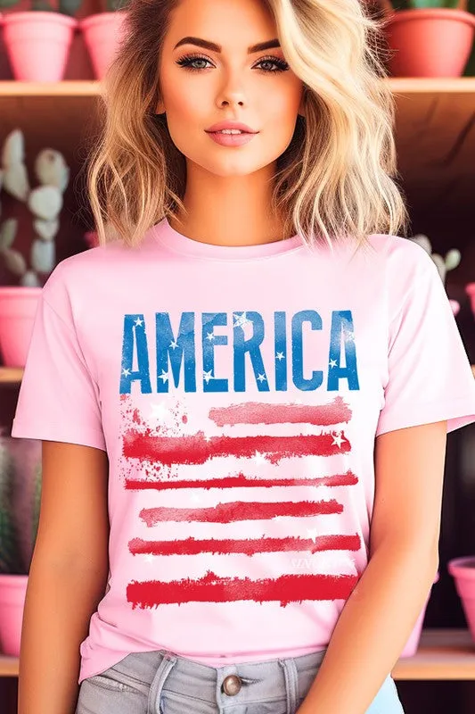 America Since 1776 Graphic T Shirts  choice of colors