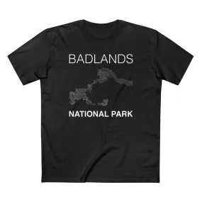 Badlands National Park T-Shirt Lines