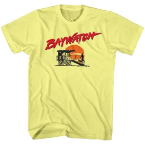 Baywatch Silhouette Men's T-Shirt