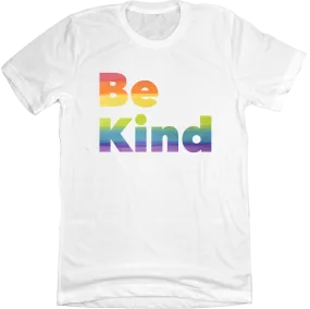 Be Kind Rainbow Block