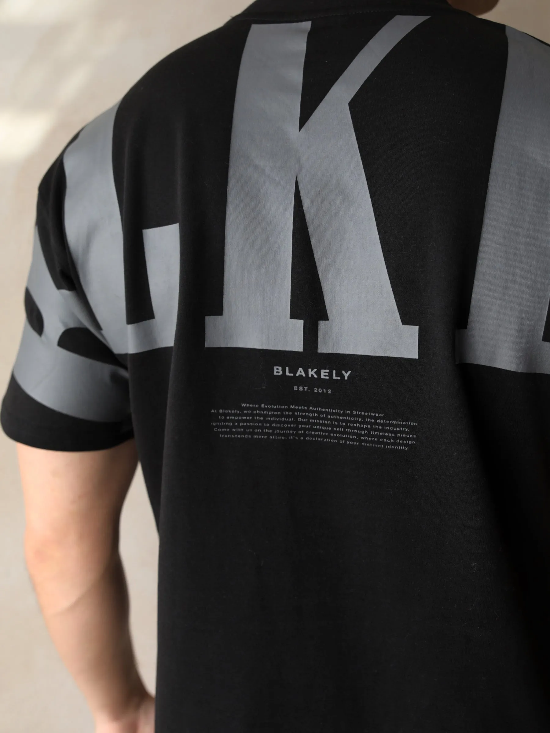 BLKLY Relaxed T-Shirt - Black