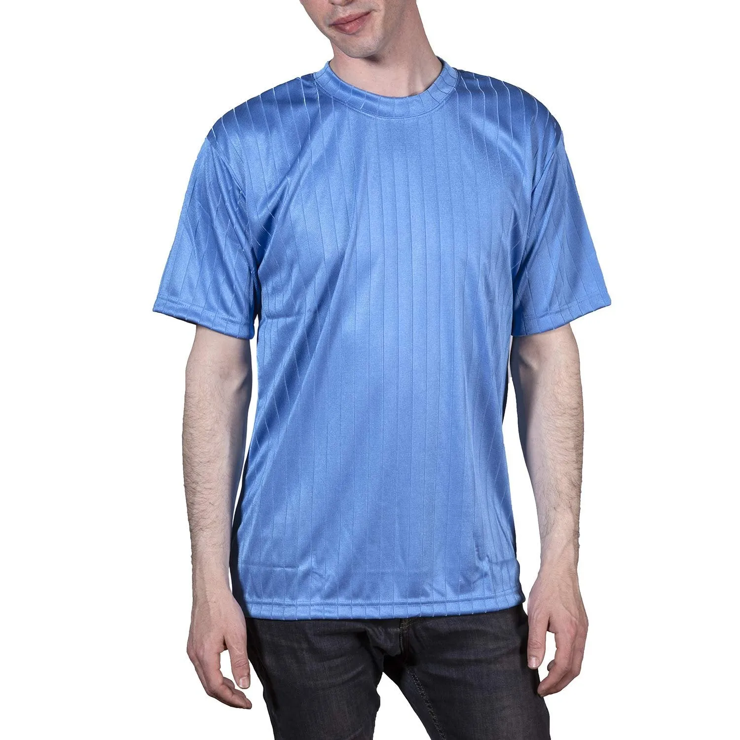 BLUE JAZZ Men's Modern Fit Short Sleeve Tonal Stripe T-Shirt - CLEARANCE - FINAL SALE