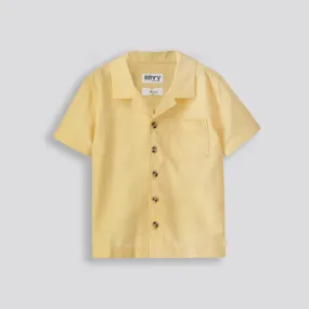 Boys Seersucker Shirt _ 153242 _ Yellow