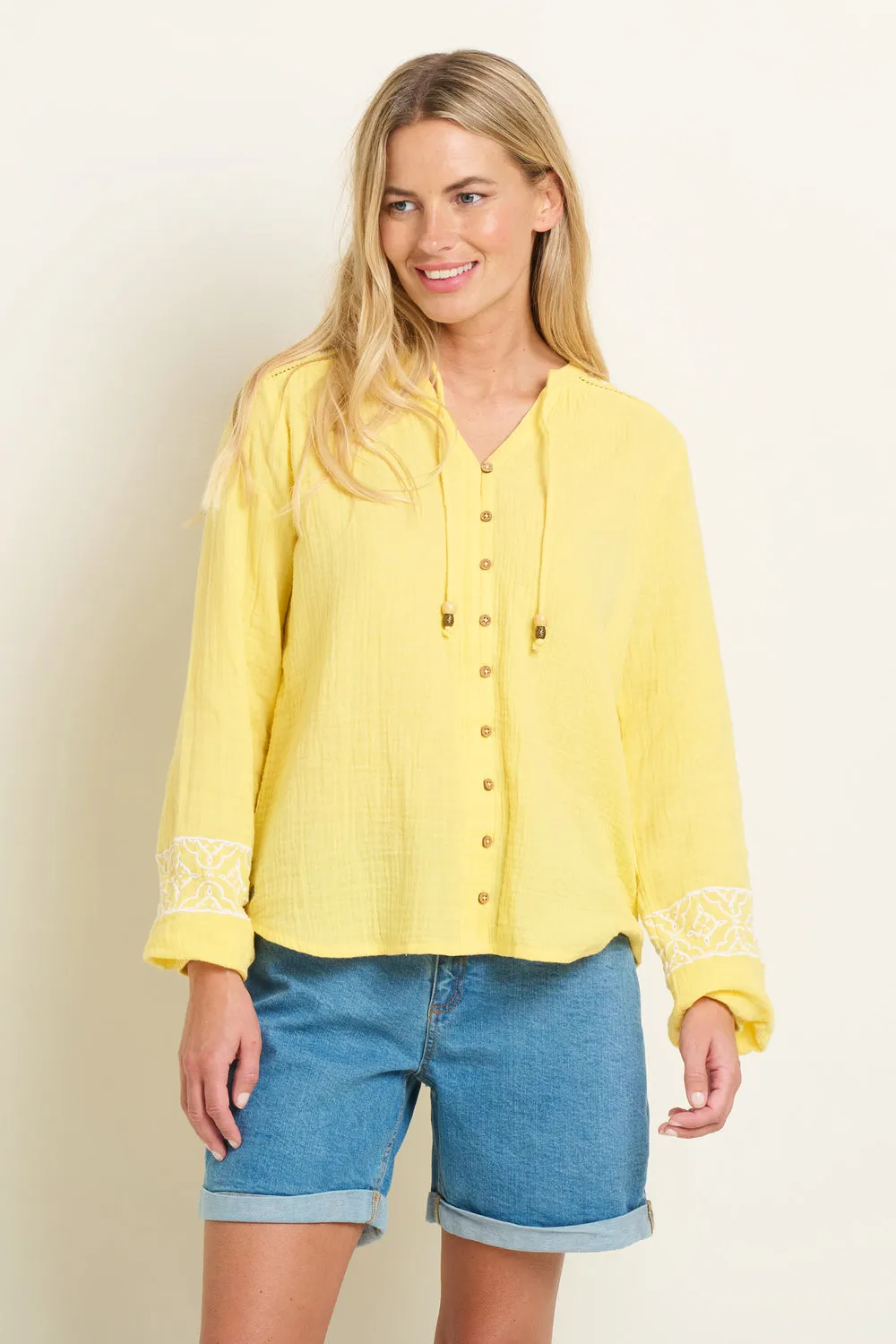 Brakeburn Jessie Embroidered Blouse