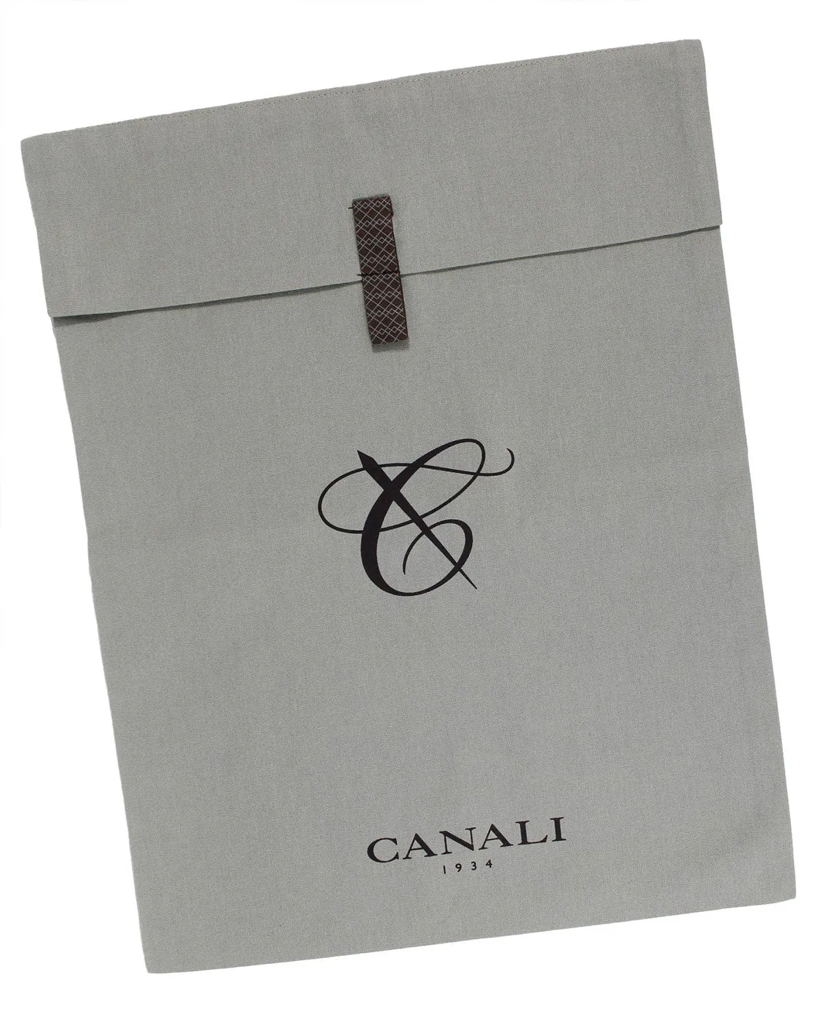 Canali Dress Shirt White Blue Patterned Stripes 40 - 15 3/4 - Exclusive Collection