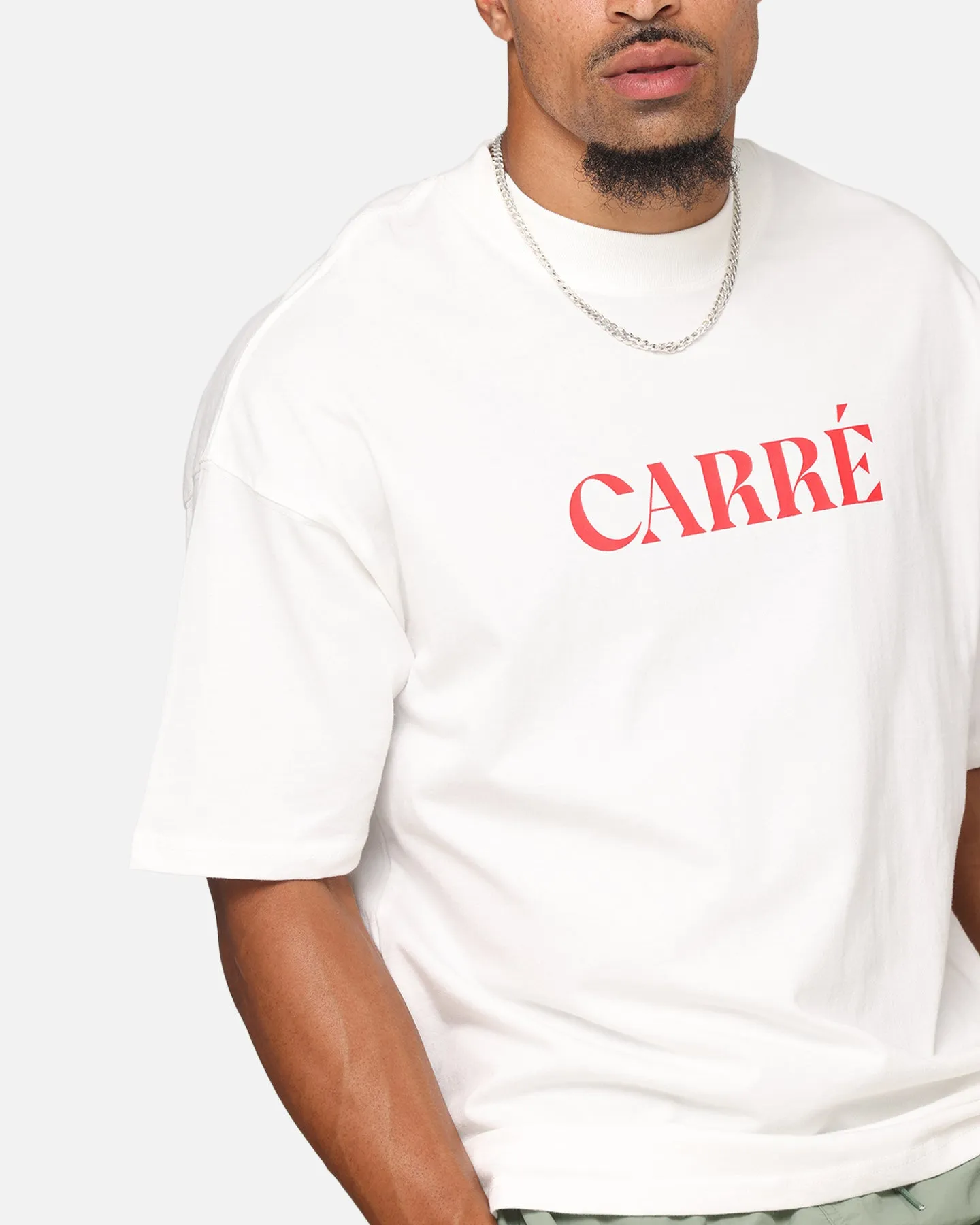 Carre Minimalist T-Shirt Off White