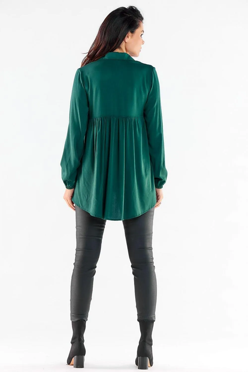 Chic Urban Long Sleeve Blouse - Distinctive Polish Design