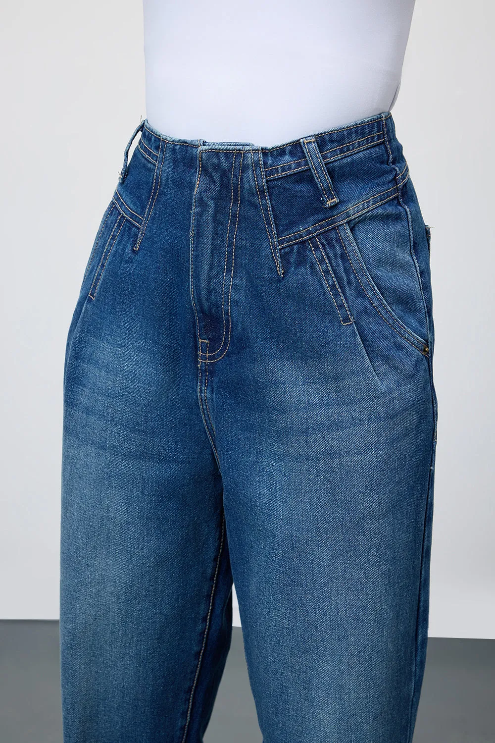 Coastie Dark Blue Denim Jeans