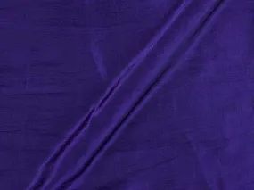 Deep Blue Plain Viscose Gaji Silk Fabric (Wholesale)