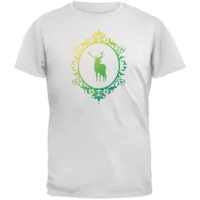 Deer Silhouette White Youth T-Shirt