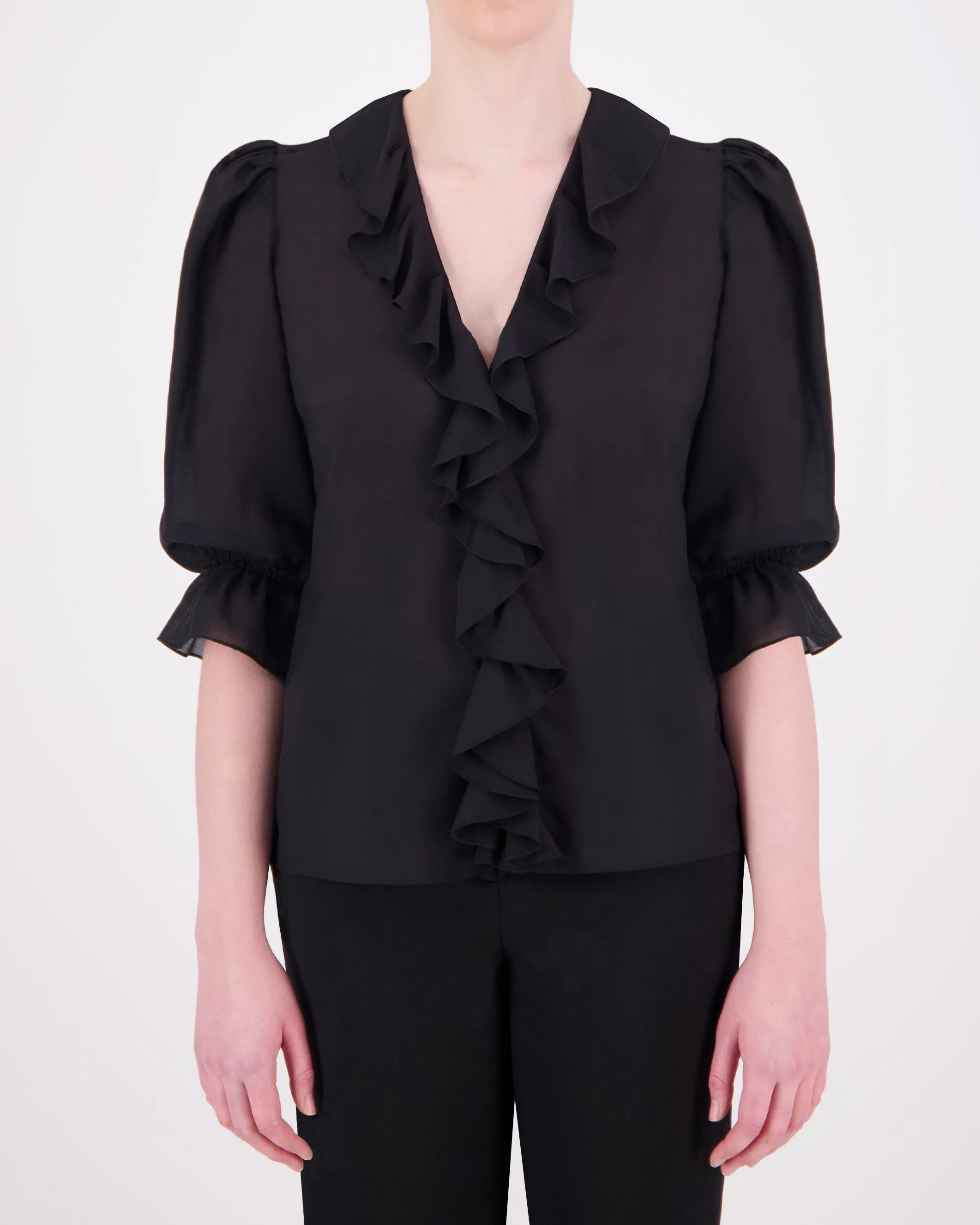 Esther Ruffle Blouse