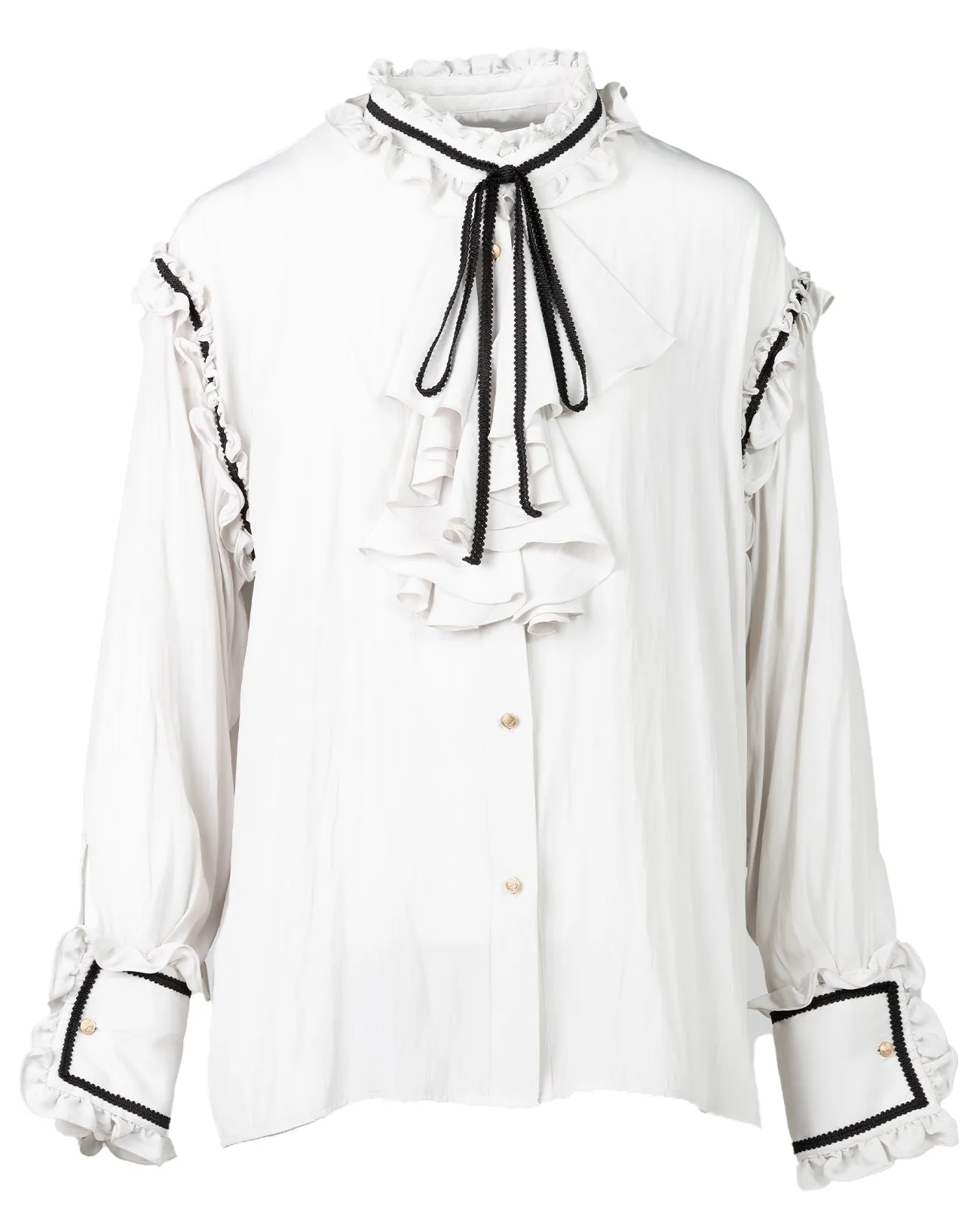 frill blade blouses