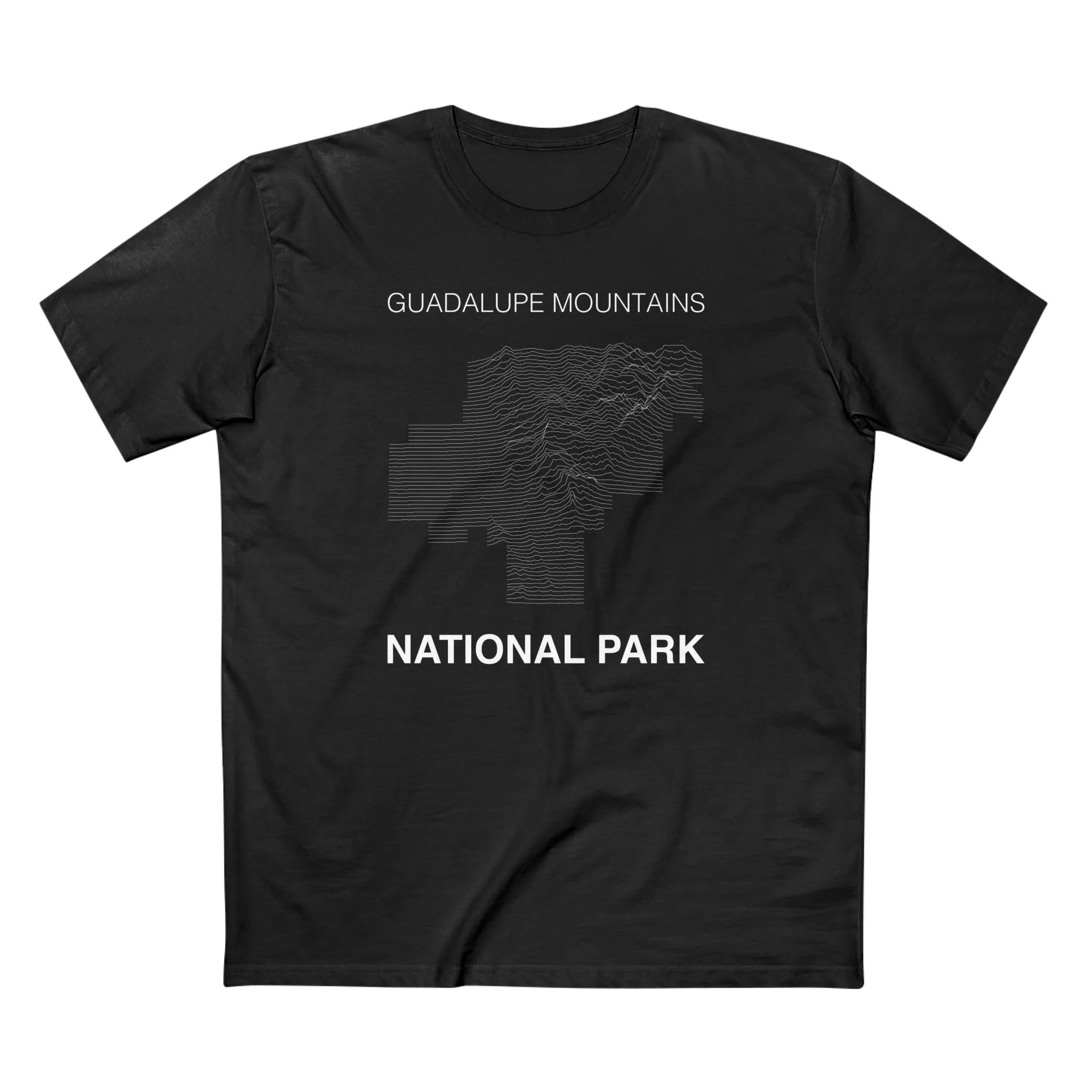 Guadalupe Mountains National Park T-Shirt Lines