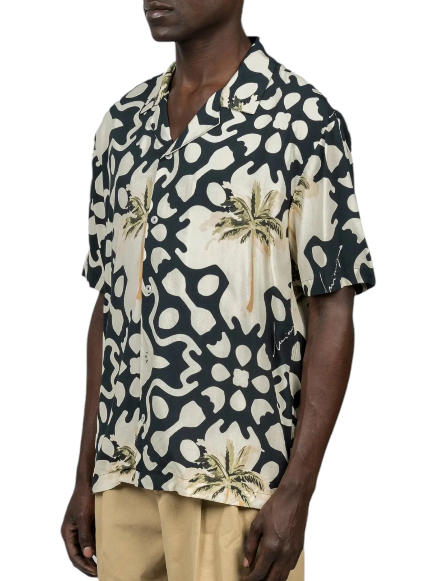 Inimigo ISH3525 Palm Shirt Black