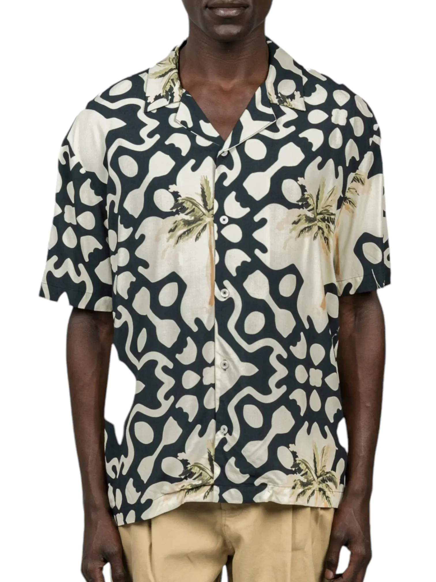 Inimigo ISH3525 Palm Shirt Black