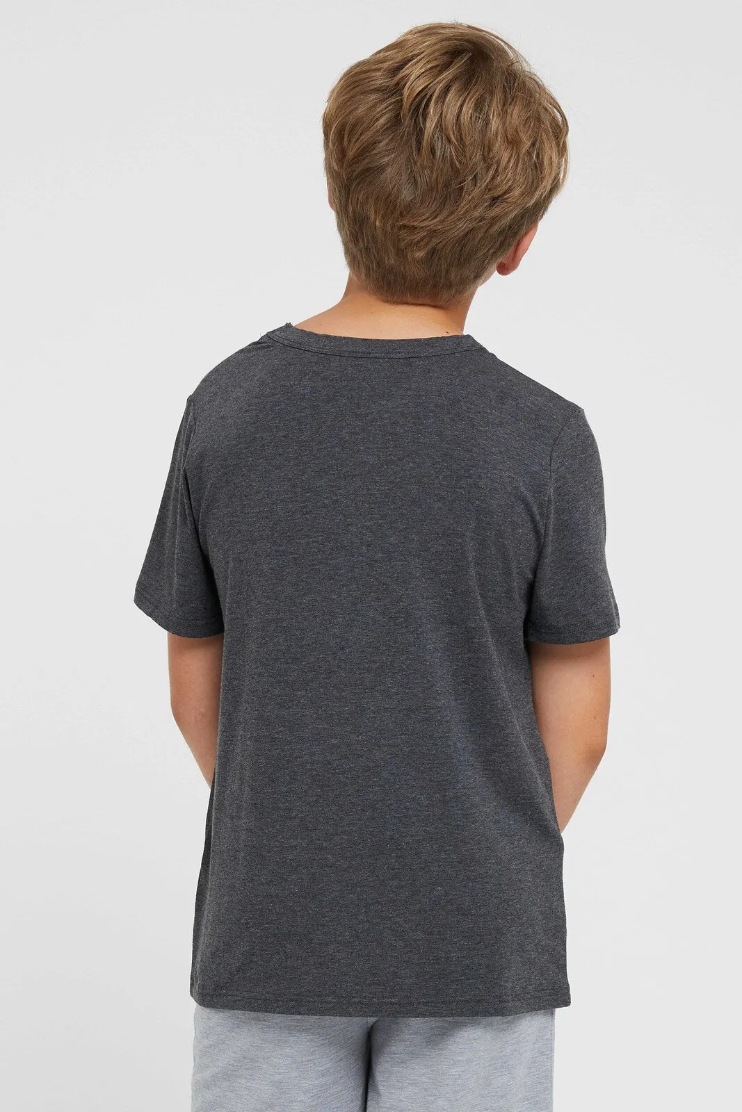 Junior Lounge Tee - Charcoal