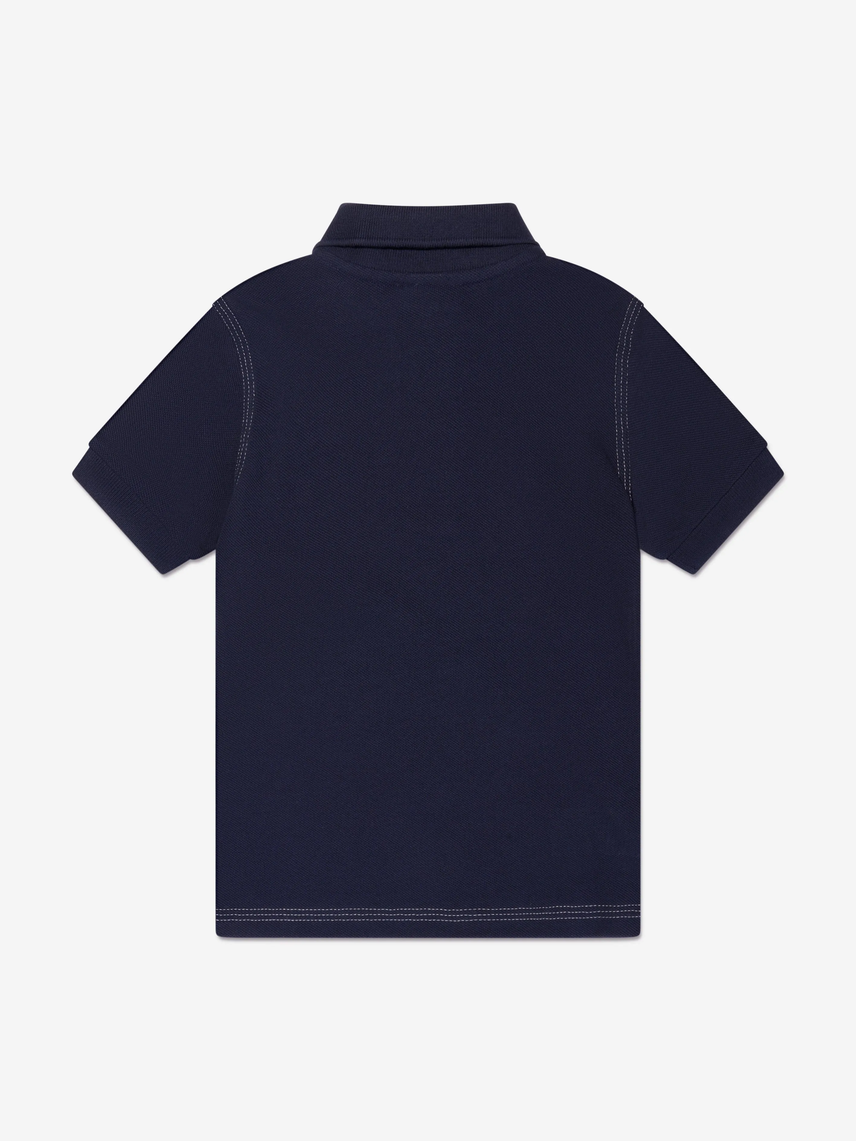 Lacoste Boys Logo Polo Shirt in Navy