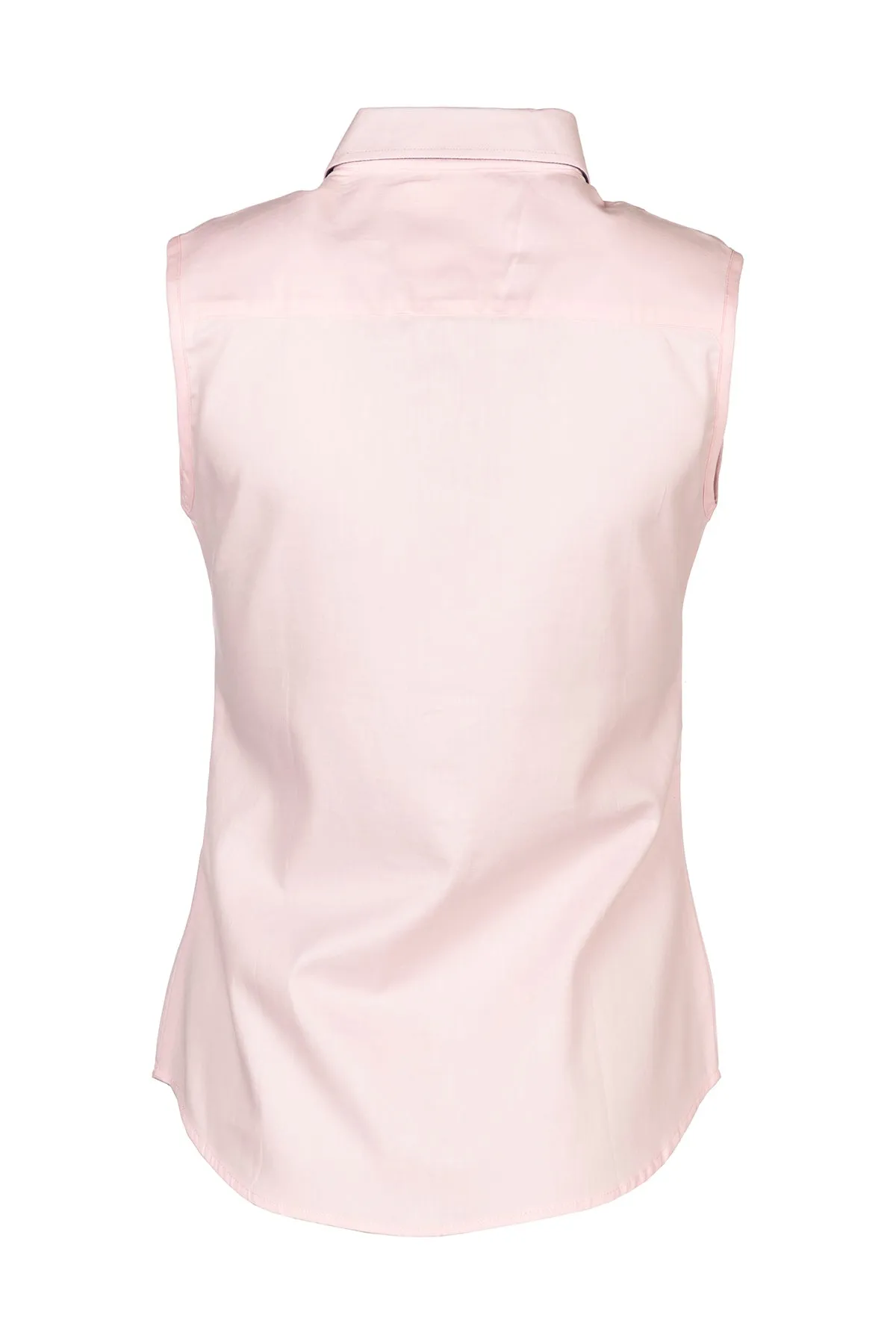 Ladies Plain Sleeveless Shirt - Hannah