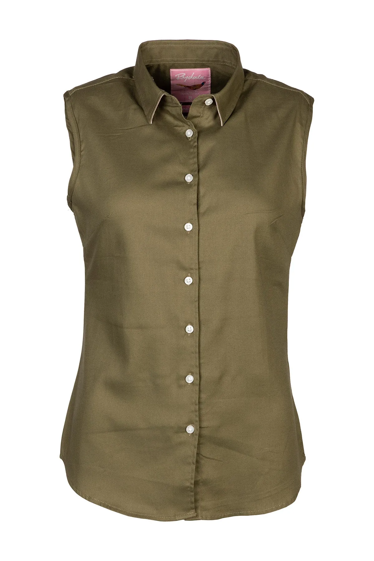 Ladies Plain Sleeveless Shirt - Hannah