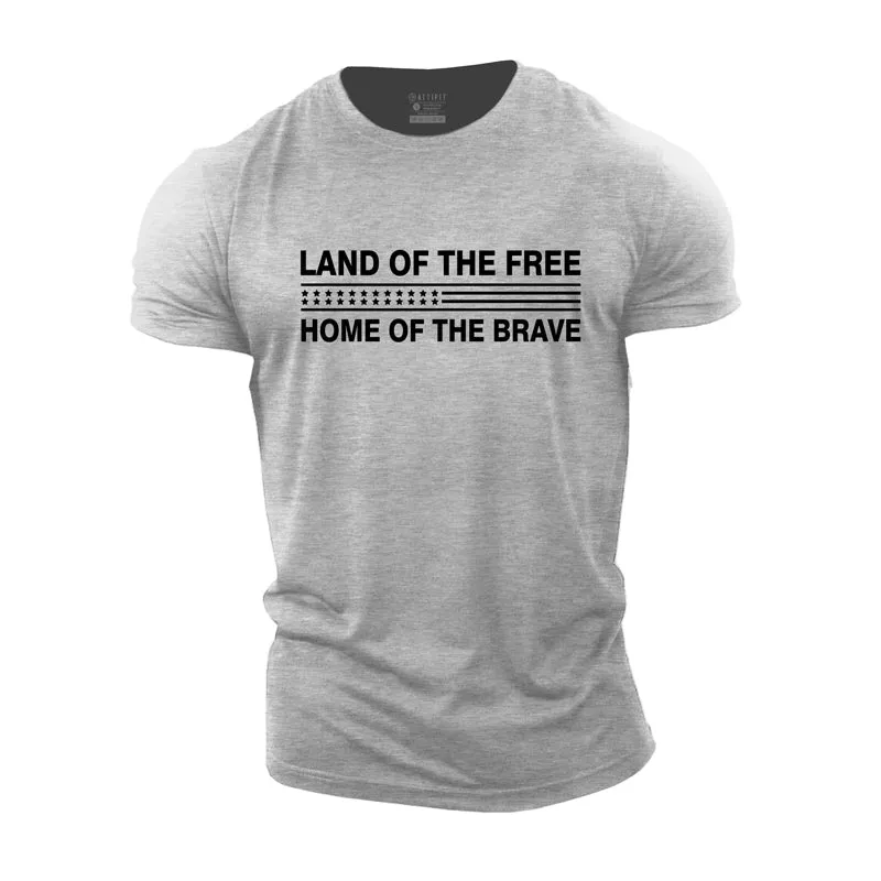 Land of The Free Cotton T-Shirt