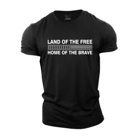 Land of The Free Cotton T-Shirt