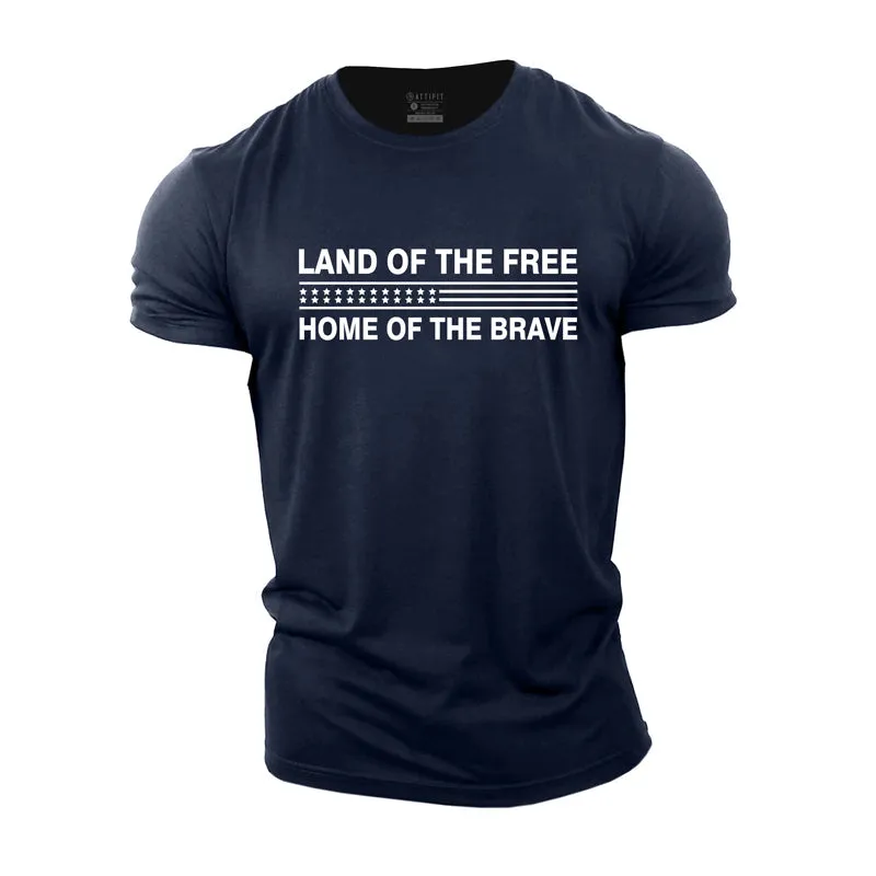 Land of The Free Cotton T-Shirt