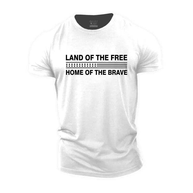 Land of The Free Cotton T-Shirt