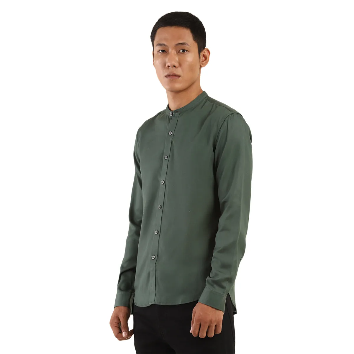 Levi's Jungle Green Solid Shirt