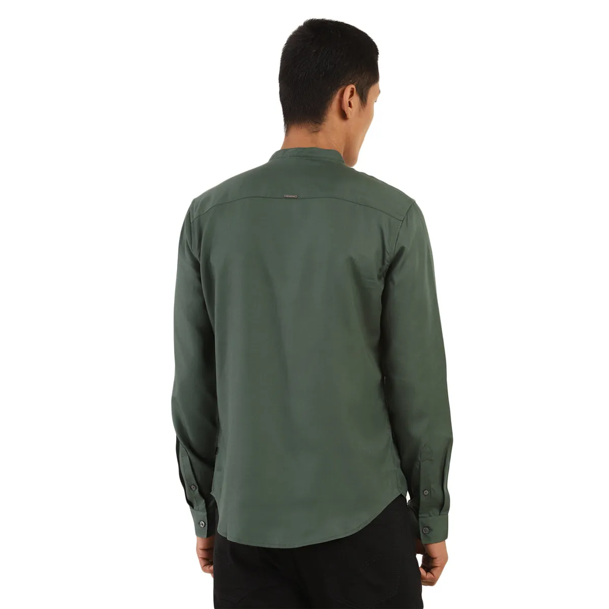 Levi's Jungle Green Solid Shirt