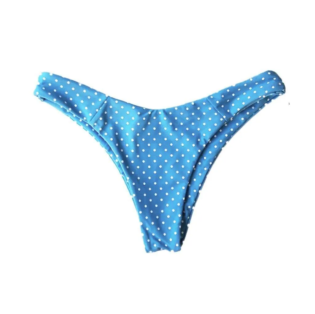 MALDIVES BIKINI BOTTOMS IN BLUE SPRINKLE