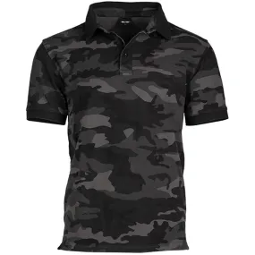 Mil-Tec Polo Shirt Dark Camo