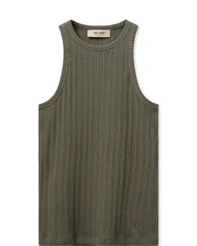 Mos Mosh Mendez Tank Top - Dusty Olive