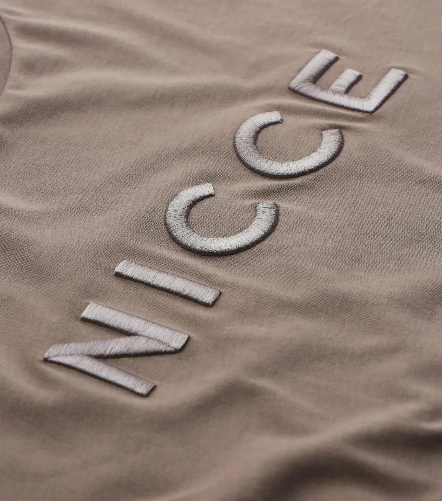 NICCE Mens Mercury Short Sleeve T-Shirt | Taupe