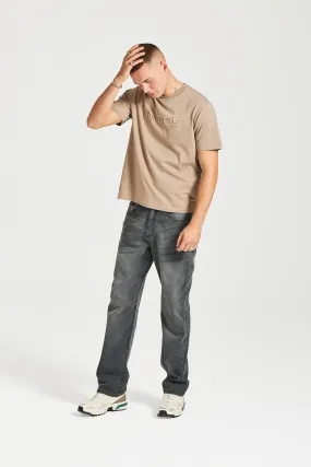 NICCE Mens Mercury Short Sleeve T-Shirt | Taupe