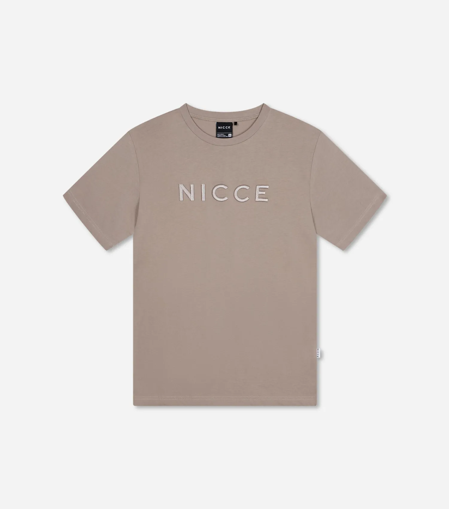 NICCE Mens Mercury Short Sleeve T-Shirt | Taupe