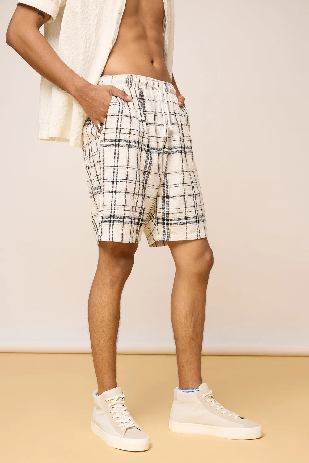 Oak Checkered Men's Bermuda Shorts