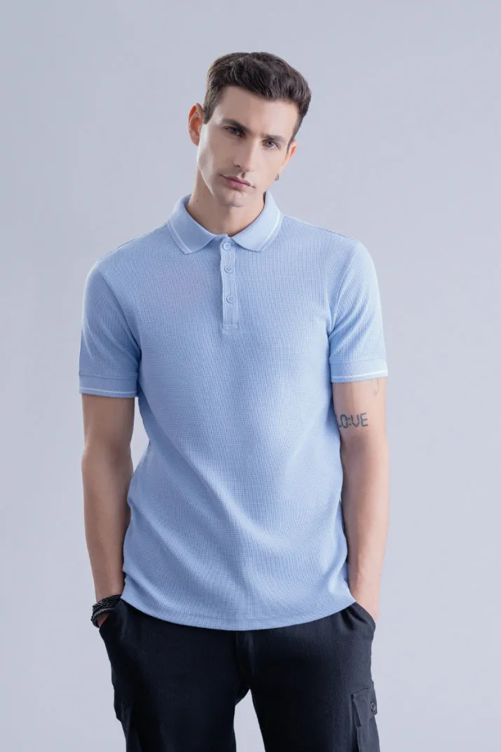 Off-Grid Polo Tshirt - Blue