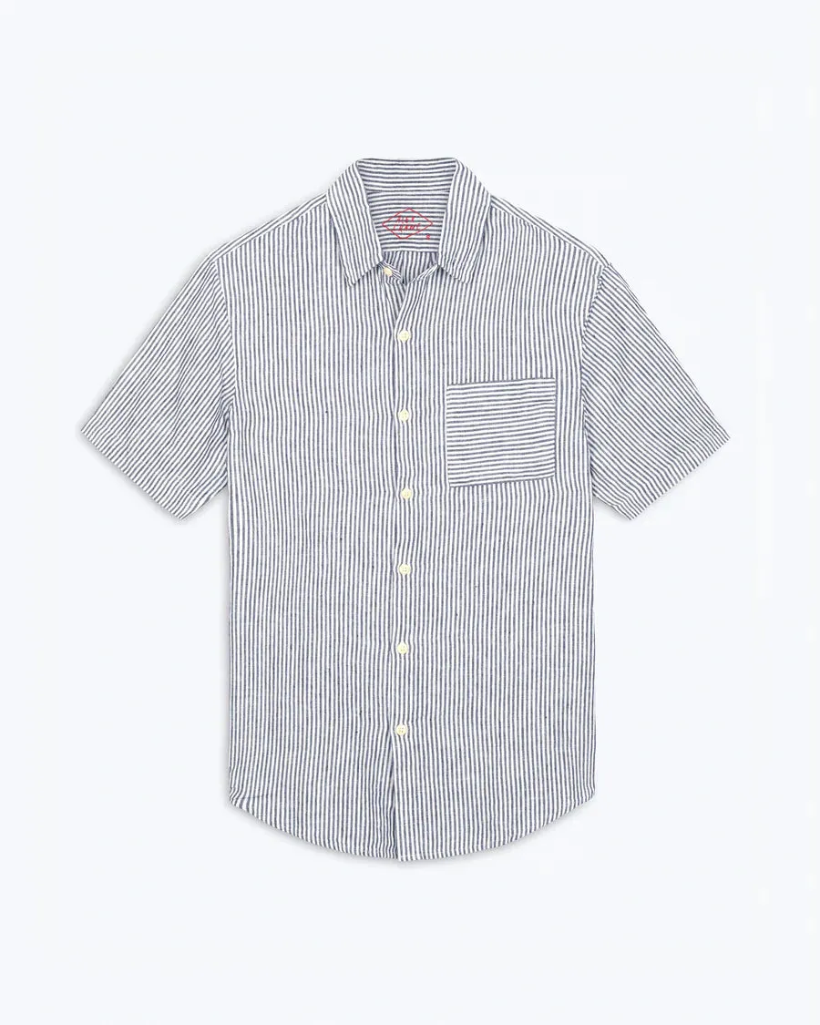 Ola Linen Shirt - Lines