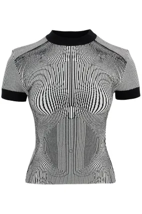 Pinstripe Jersey T-Shirt