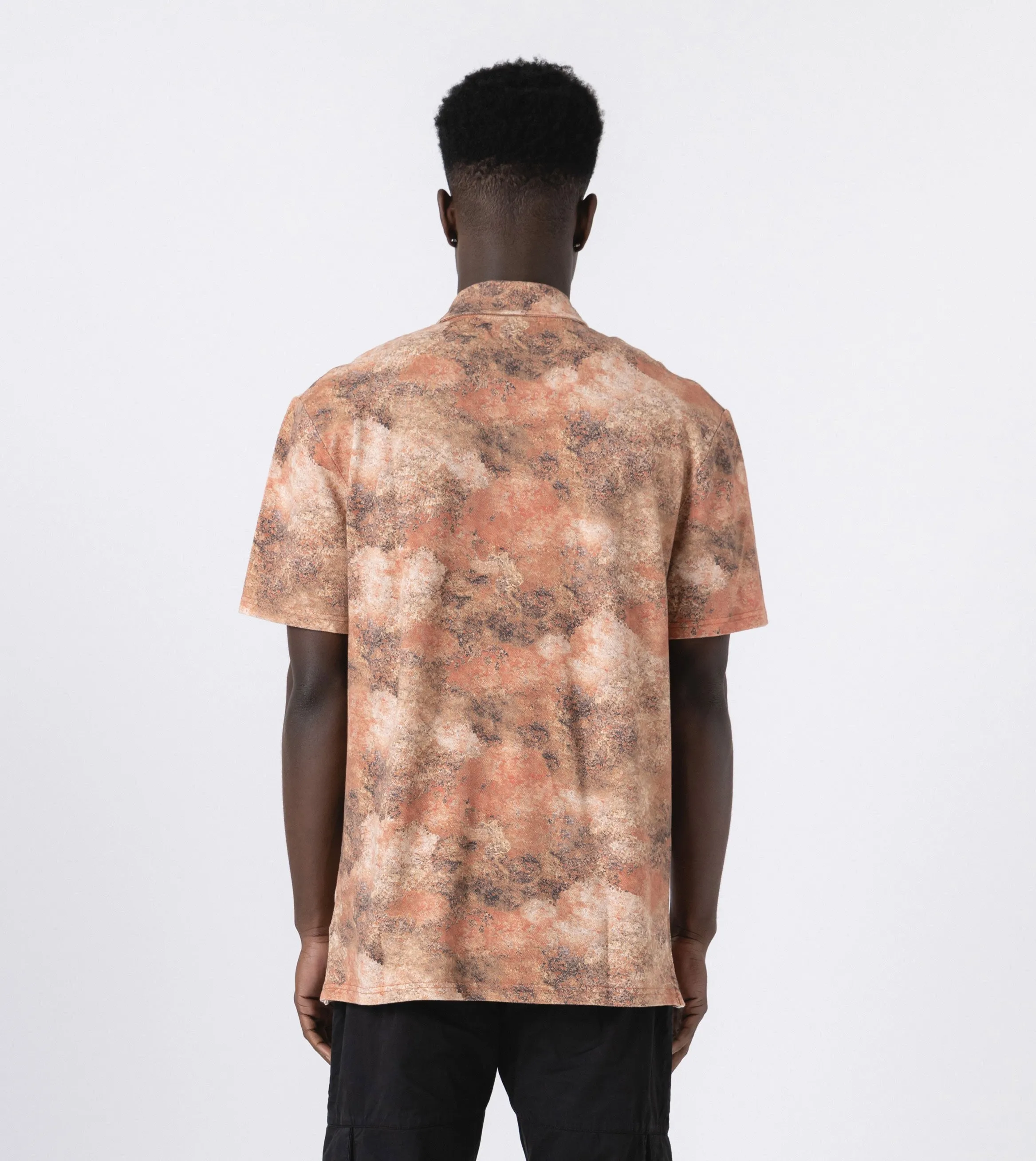 Pique Polo Rust Camo