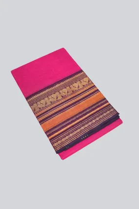 Regal Chettinad Cotton Saree – Traditional Elegance Melds with Modern