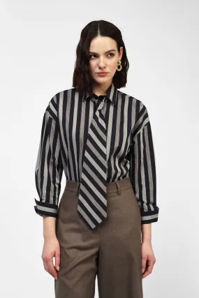 Striped Tie Shirt