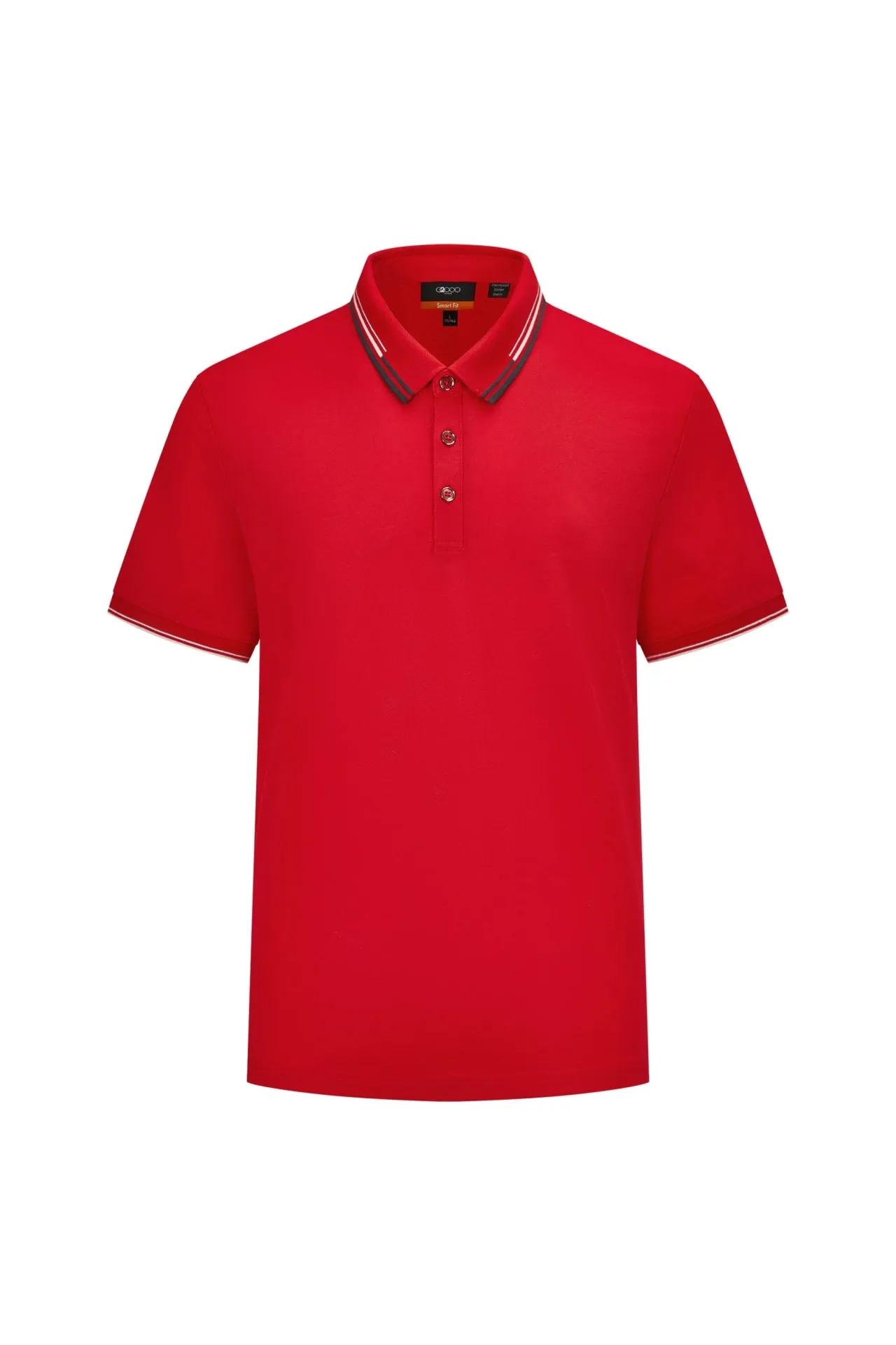 Super Light Mercerized Cotton Rich Tipping Collar Polo