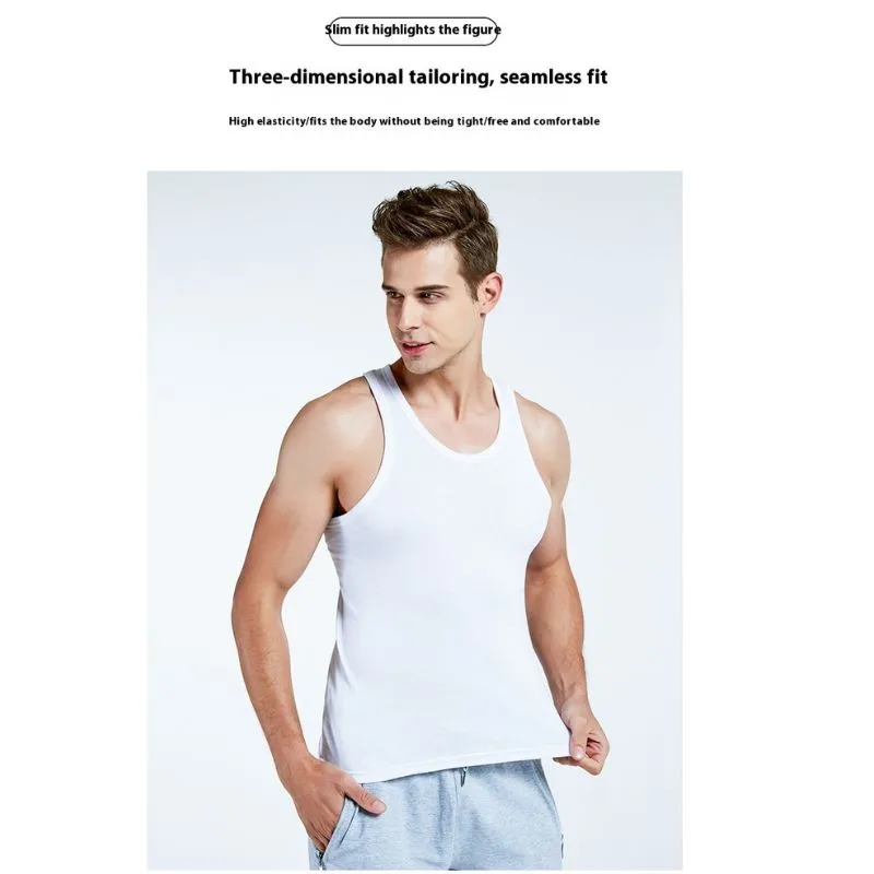 Tanktop Vest for Men Cotton Slim Fit