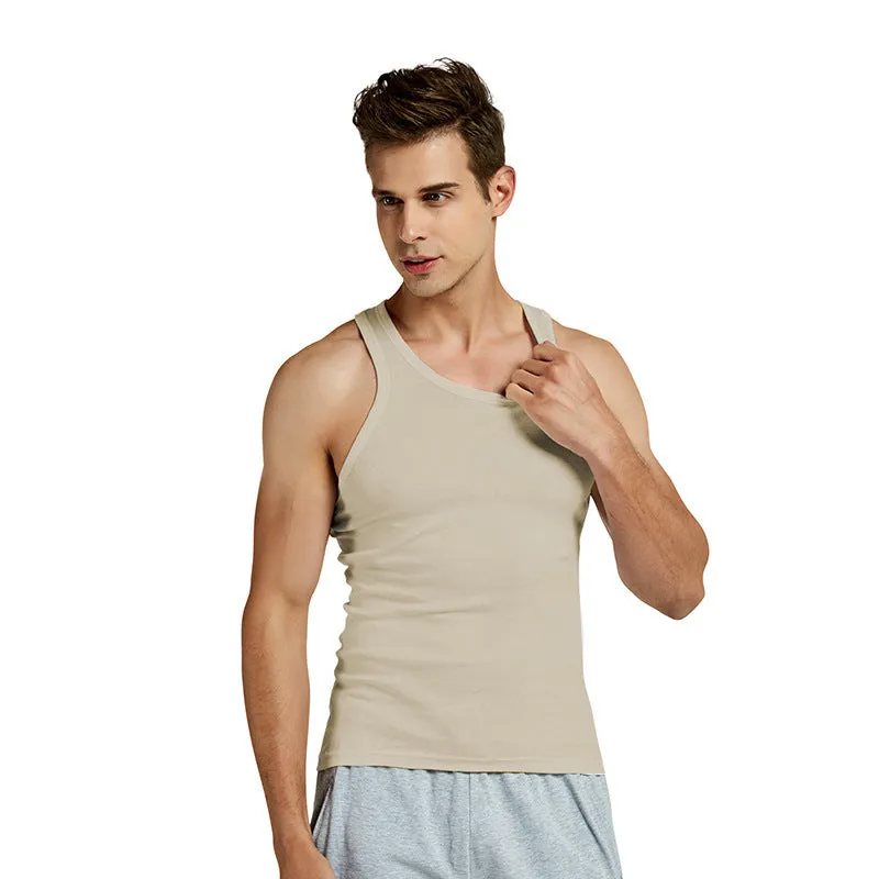 Tanktop Vest for Men Cotton Slim Fit