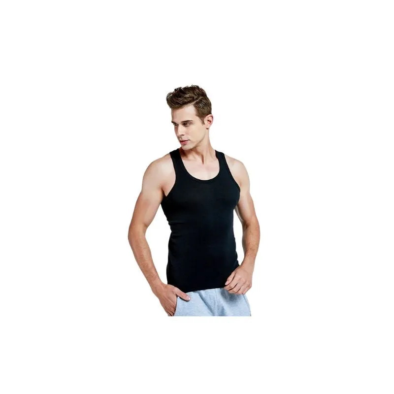 Tanktop Vest for Men Cotton Slim Fit