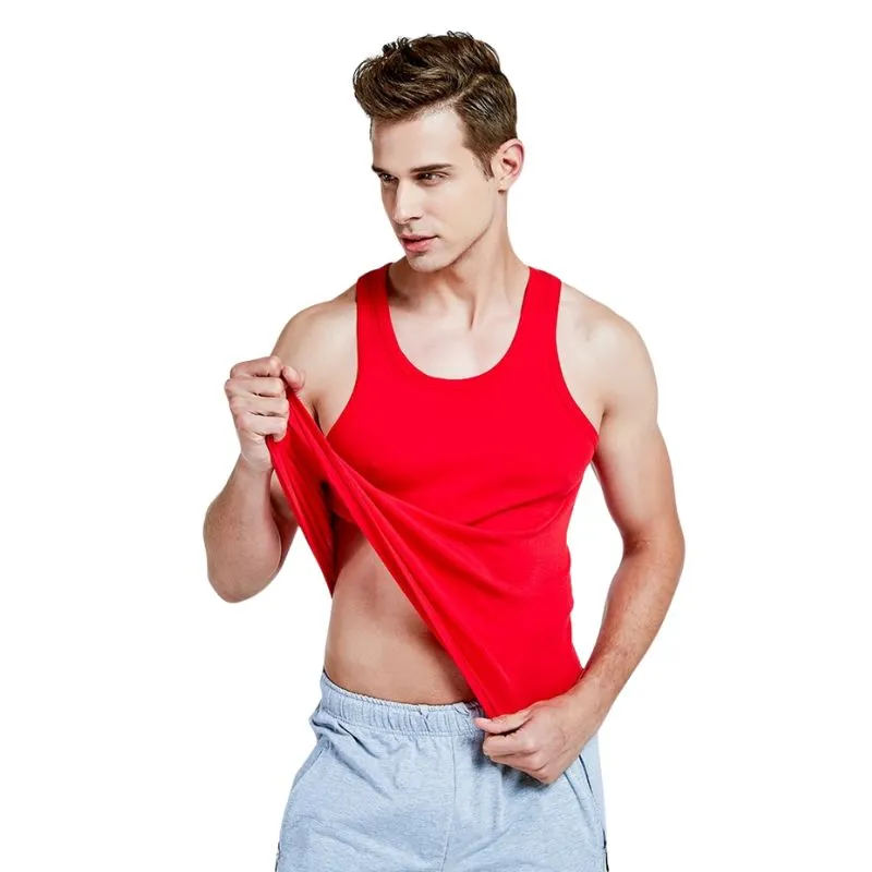 Tanktop Vest for Men Cotton Slim Fit