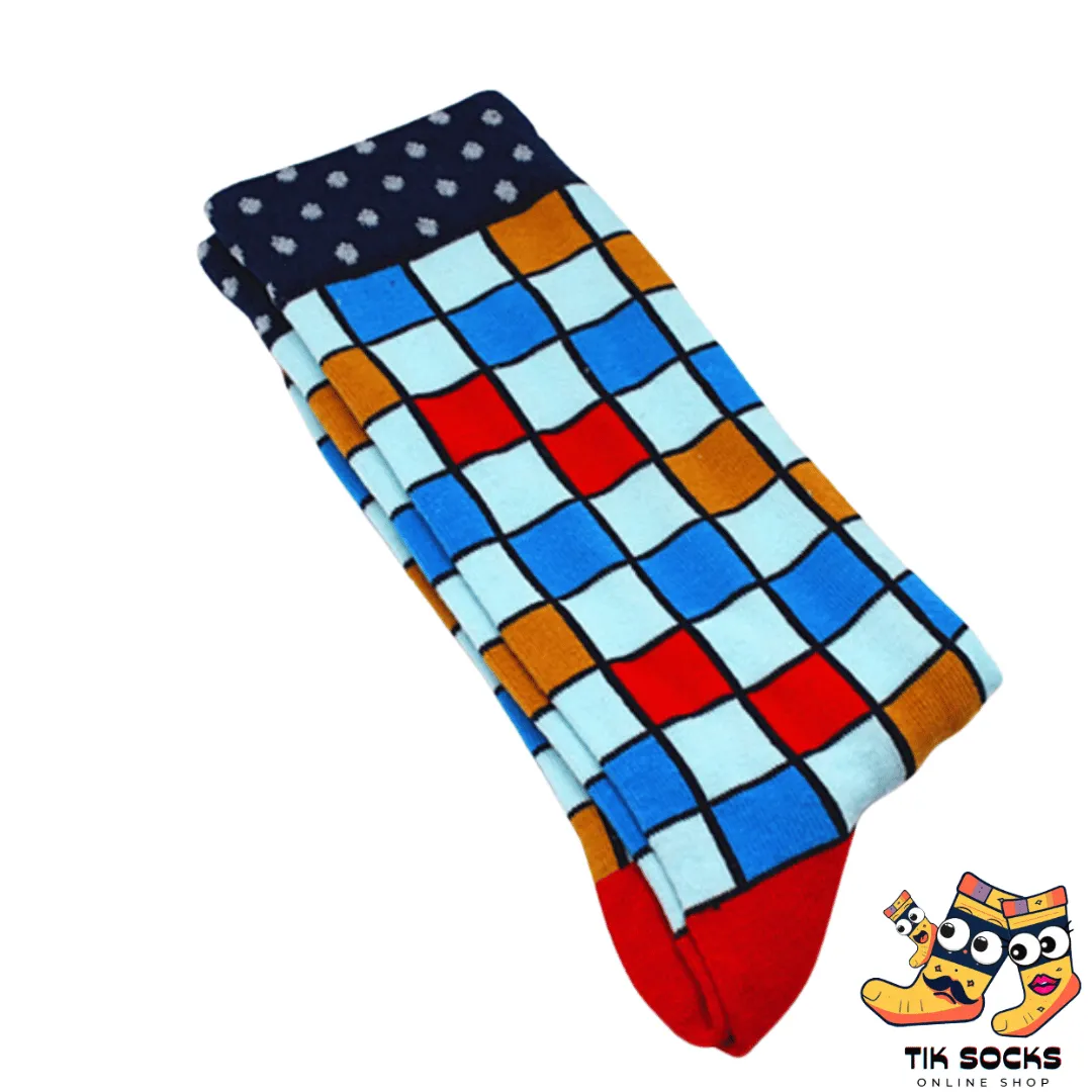 TikSocks|Fun Socks-Disco Light Design Socks