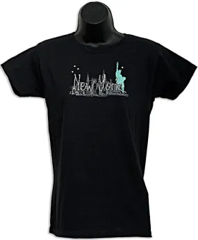 TSNY06T Ladies T New York Rhinestone Silhouette